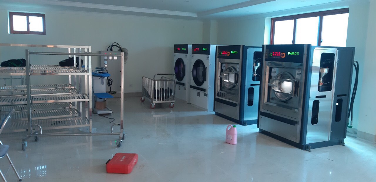 Máy giặt công nghiệp thương hiệu Paros Máy giặt công nghiệp thương hiệu Paros